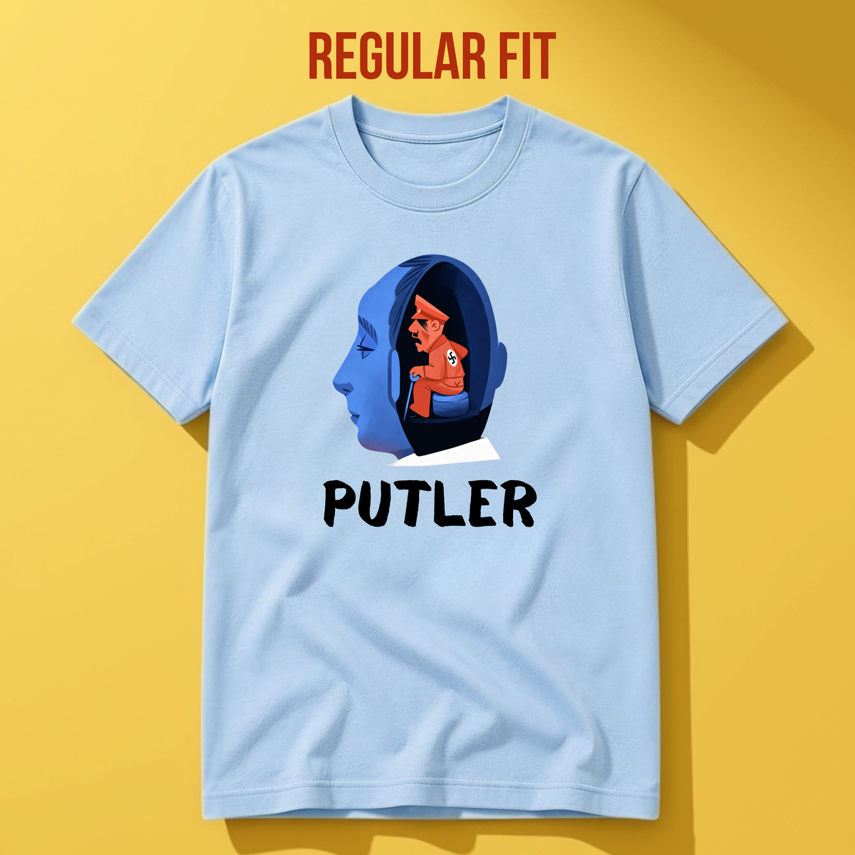 ФУТБОЛКА С ПРИНТОМ "PUTLER"