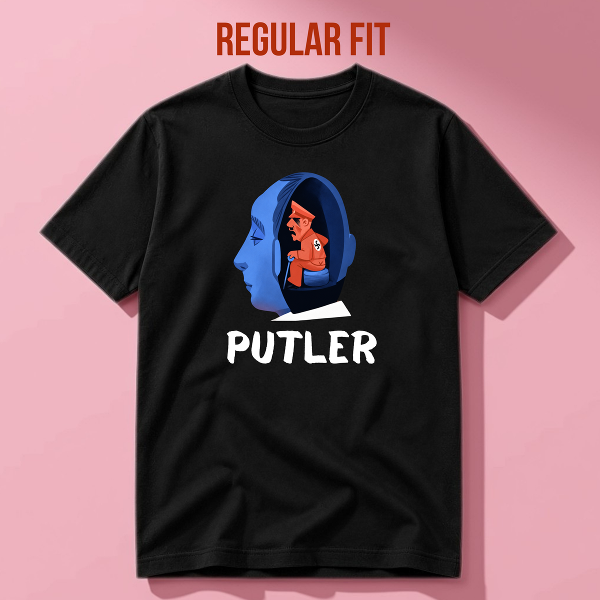 ФУТБОЛКА С ПРИНТОМ "PUTLER"