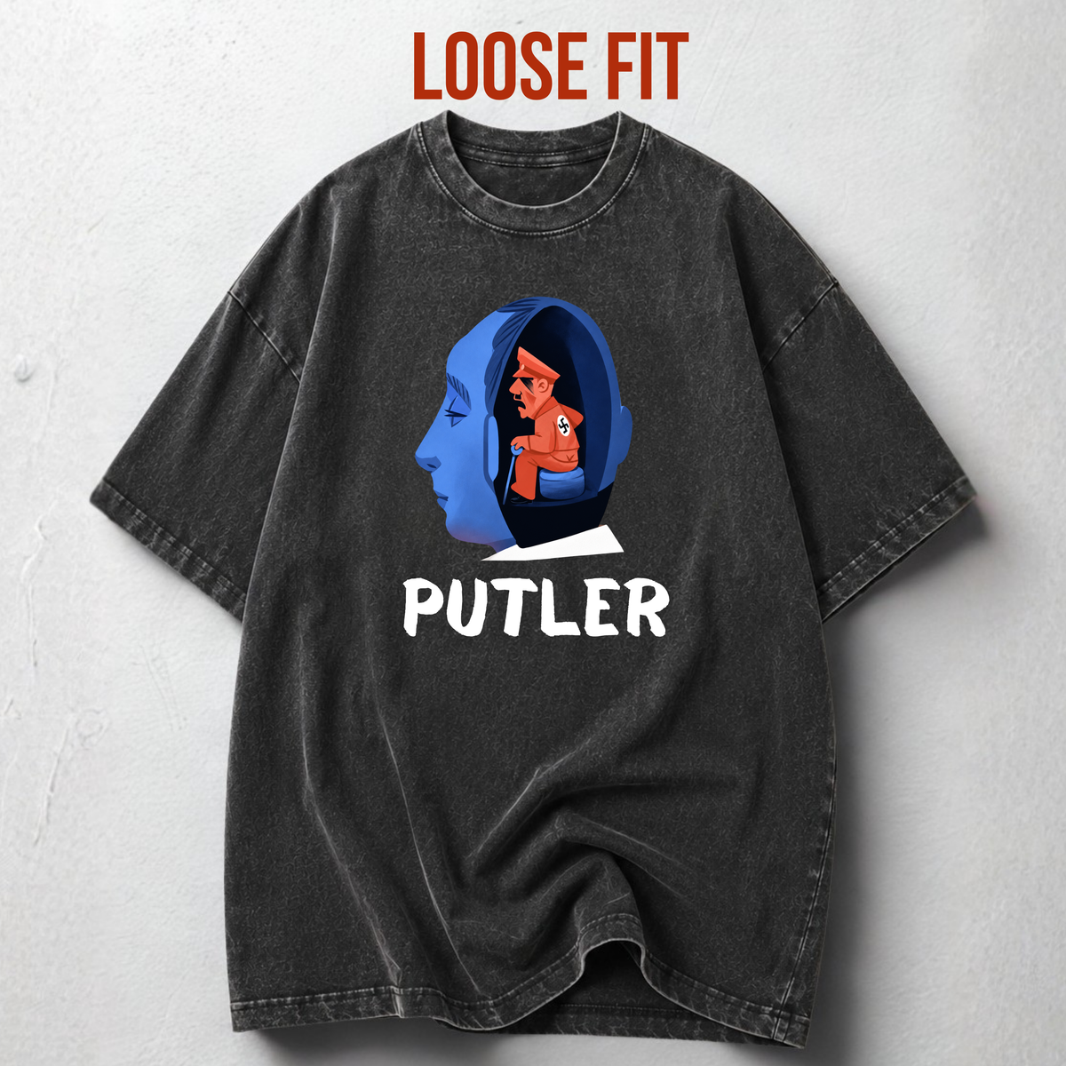 ФУТБОЛКА С ПРИНТОМ "PUTLER"