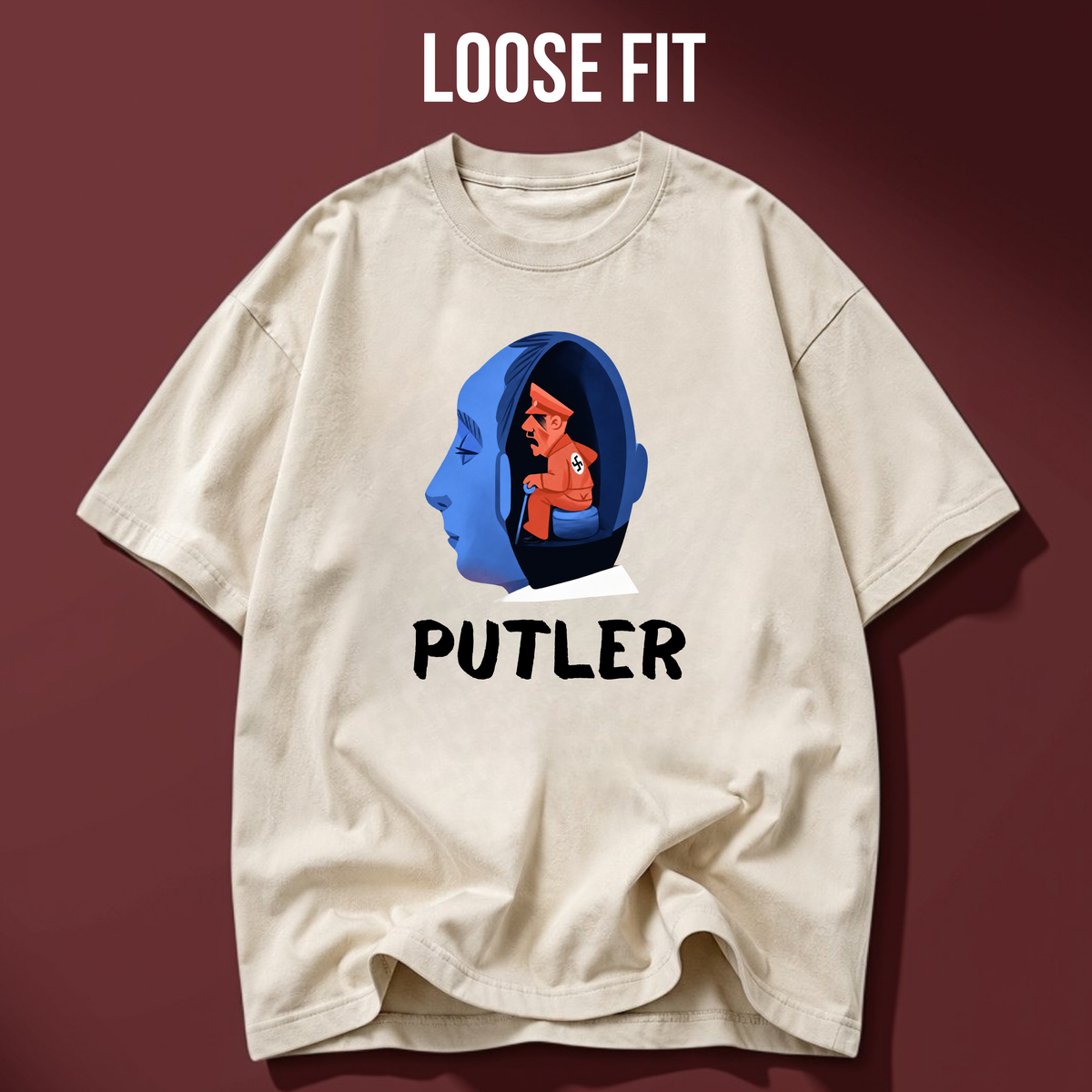 ФУТБОЛКА С ПРИНТОМ "PUTLER"