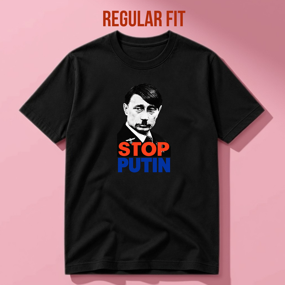 ФУТБОЛКА С ПРИНТОМ "Stop Mol'"