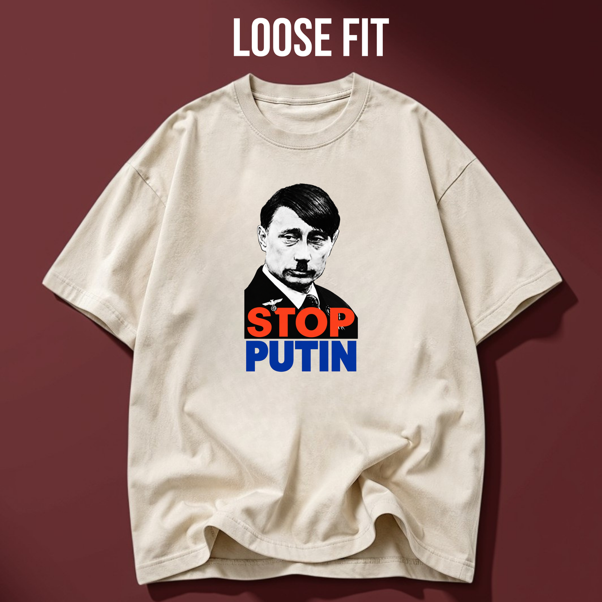 ФУТБОЛКА С ПРИНТОМ "Stop Mol'"