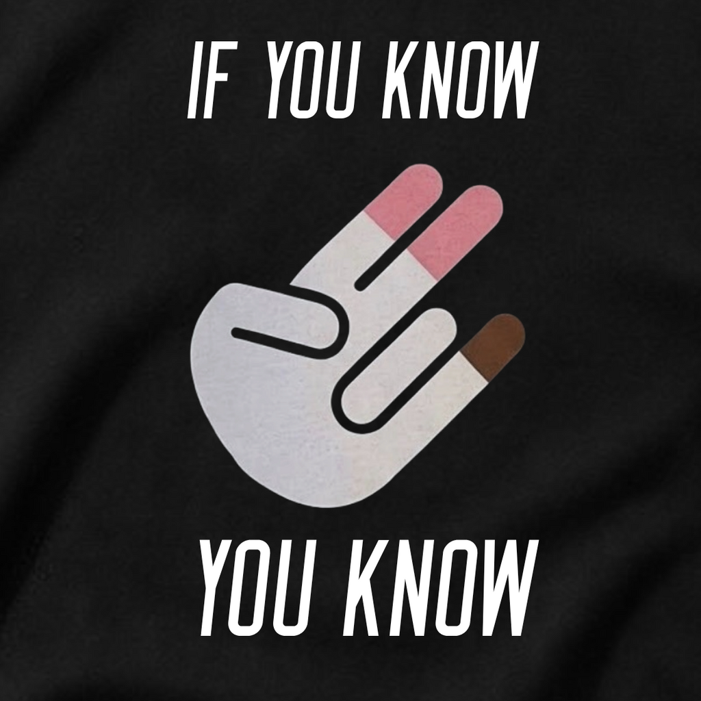 ФУТБОЛКА С ПРИНТОМ "If You Know"