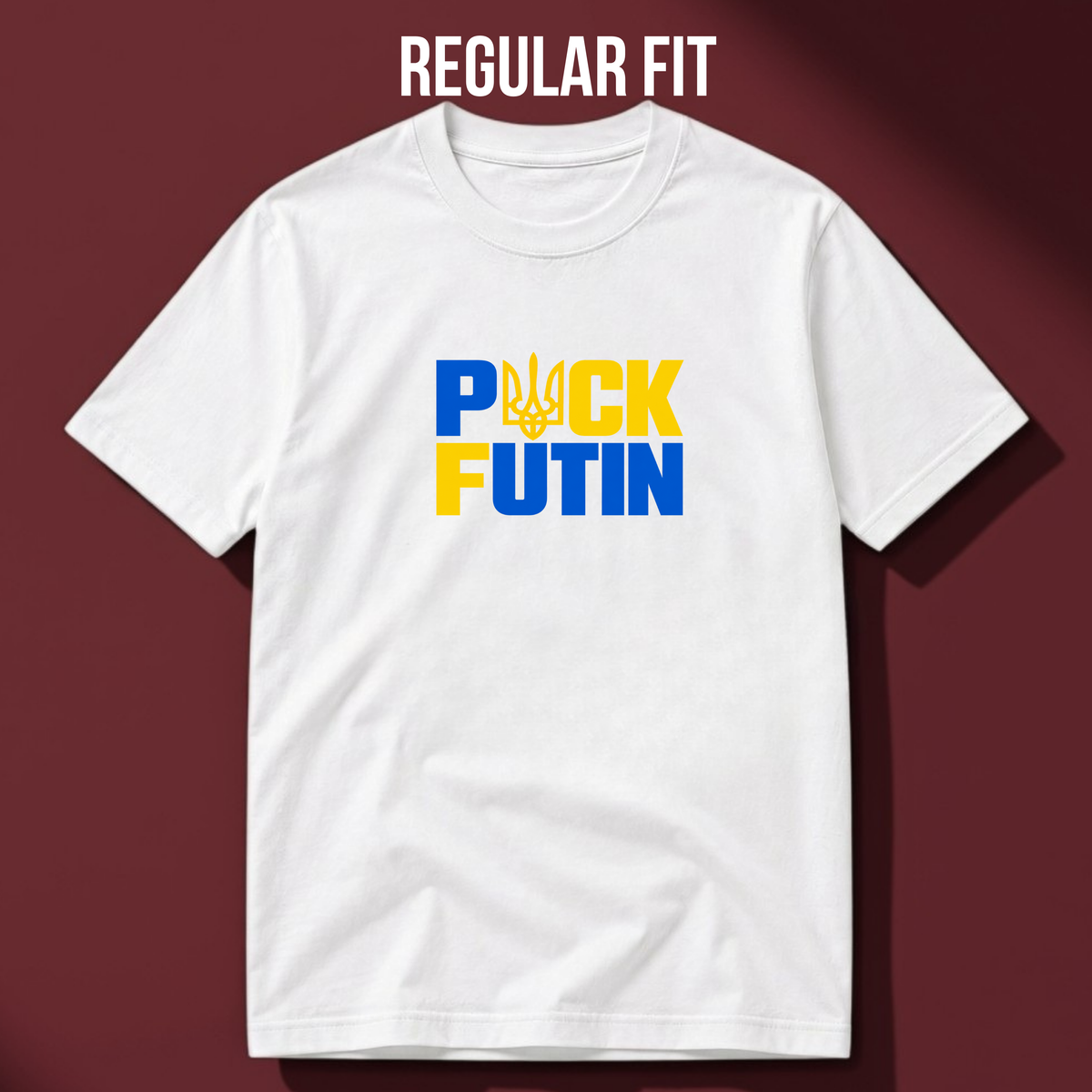ФУТБОЛКА С ПРИНТОМ "Puck Futin"