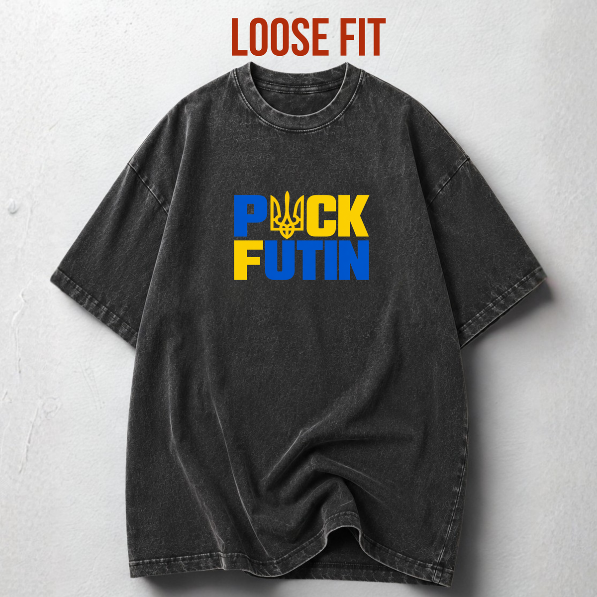 ФУТБОЛКА С ПРИНТОМ "Puck Futin"