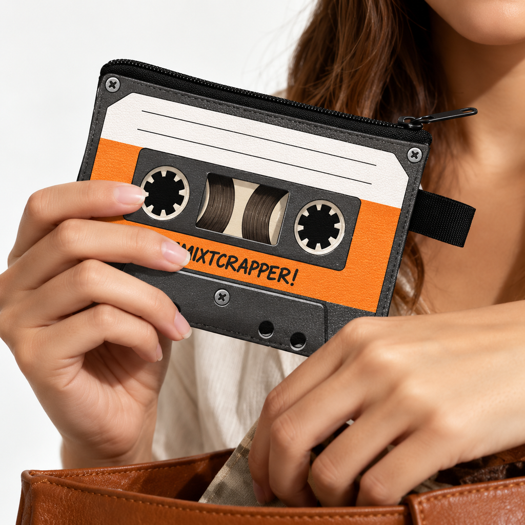 Retro Cassette Tape Wallet