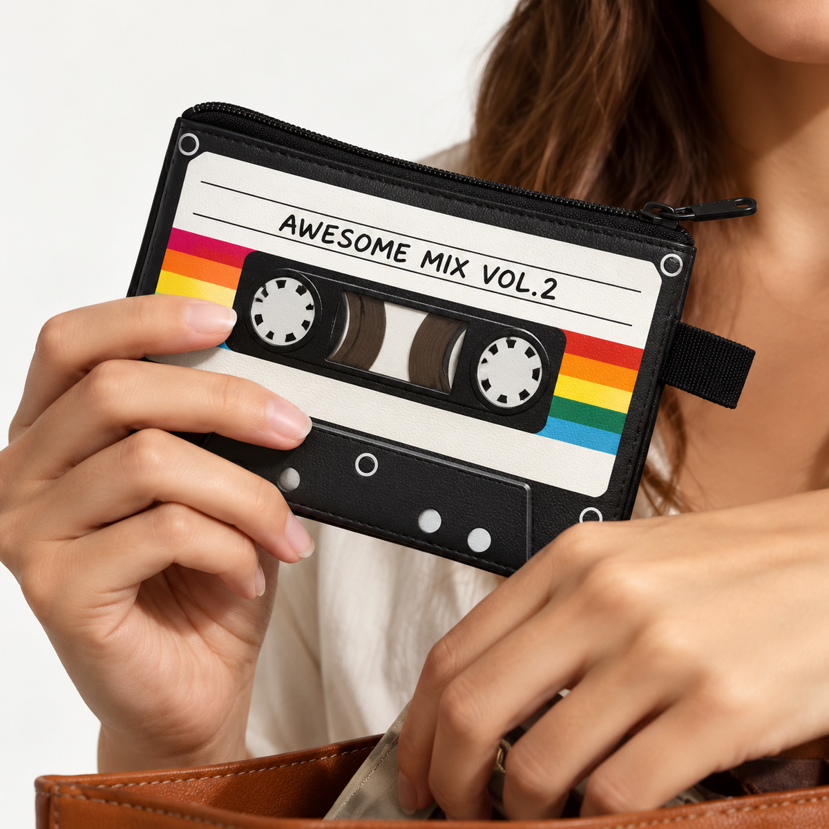 Retro Cassette Tape Wallet
