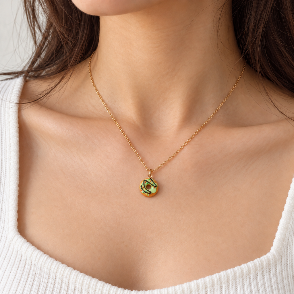 Mini Donut Charm Pendant — 6 Flavors