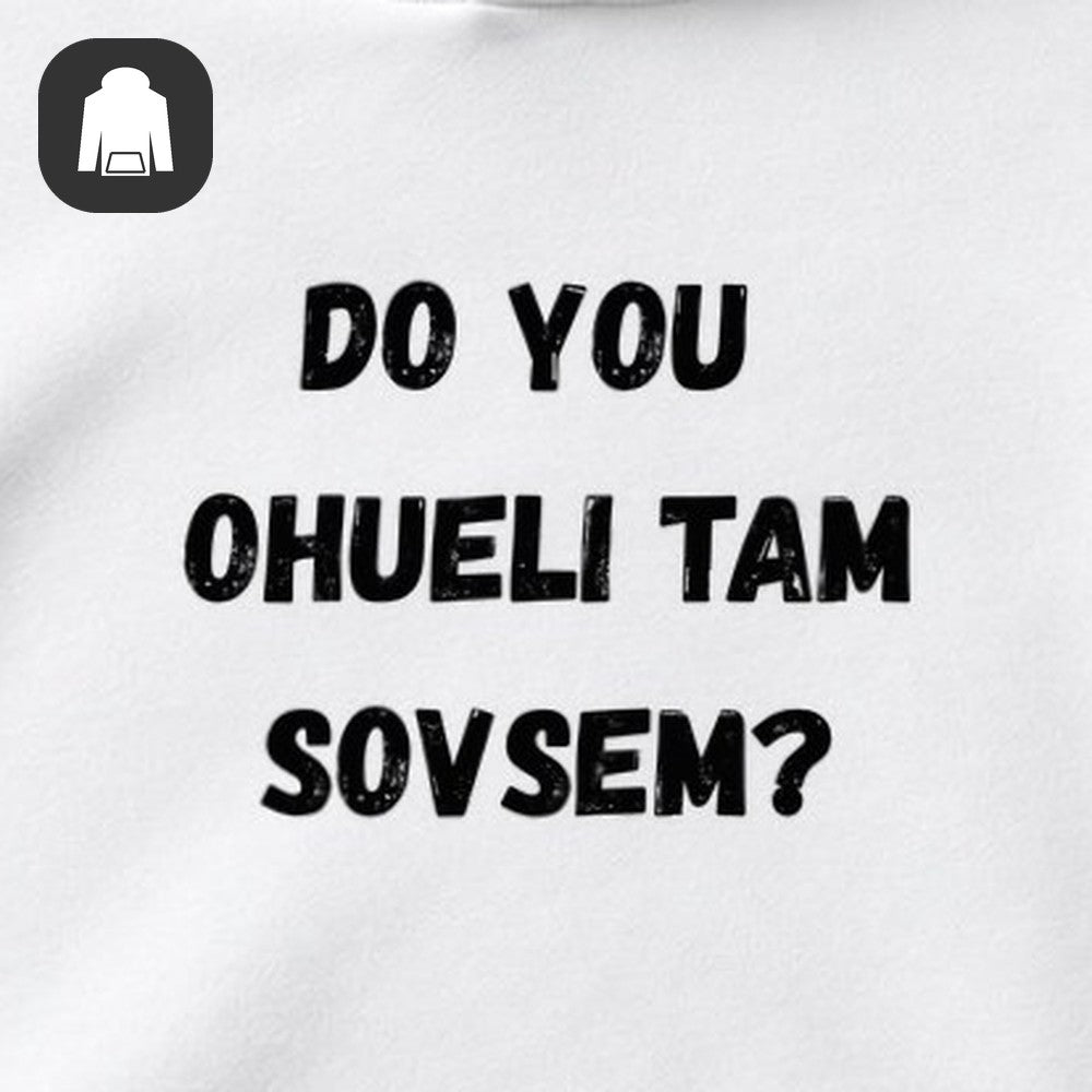 ХУДИ С ПРИНТОМ "Вы Там Совсем"