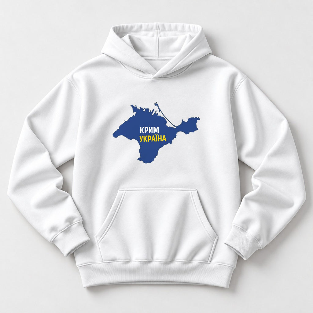 ХУДИ С ПРИНТОМ "Крим Україна"