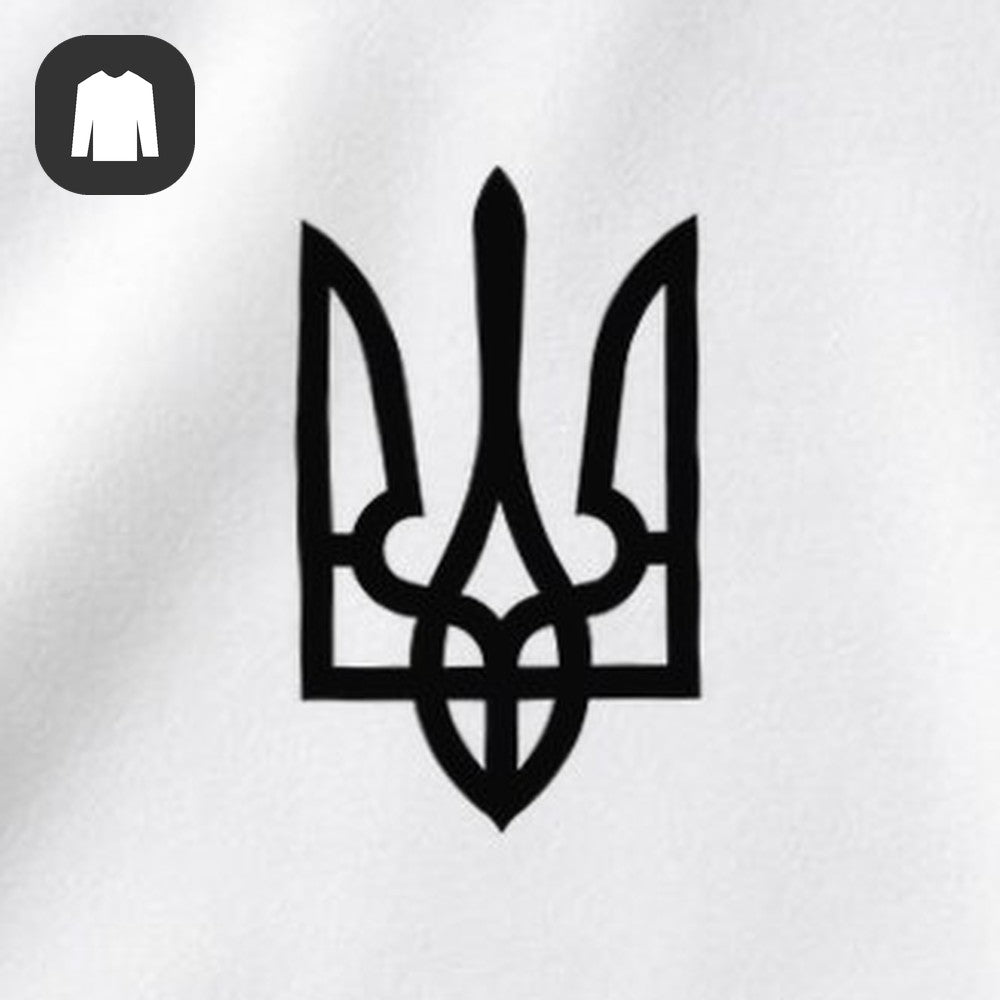 СВИТШОТ С ПРИНТОМ "Тризуб"