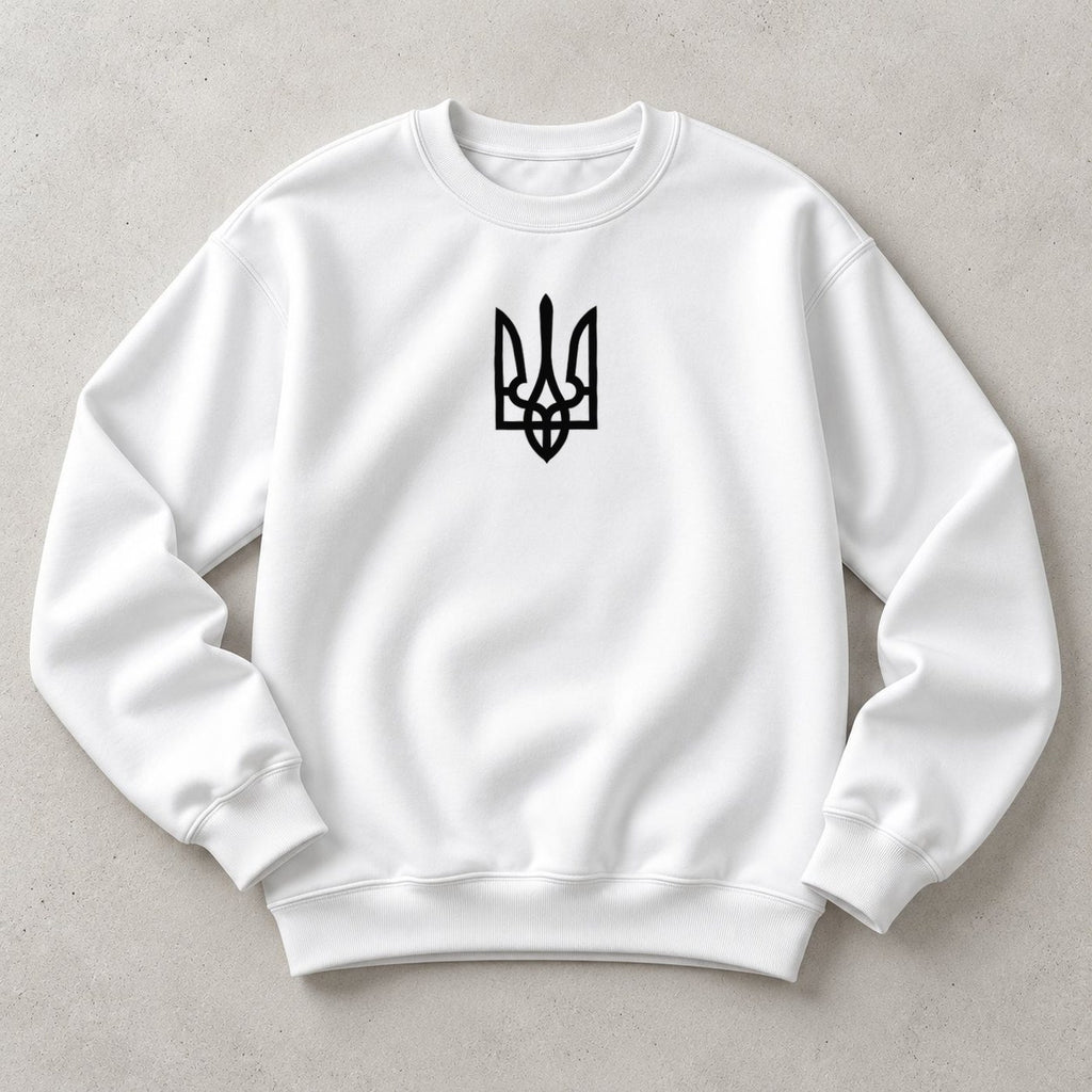 СВИТШОТ С ПРИНТОМ "Тризуб"