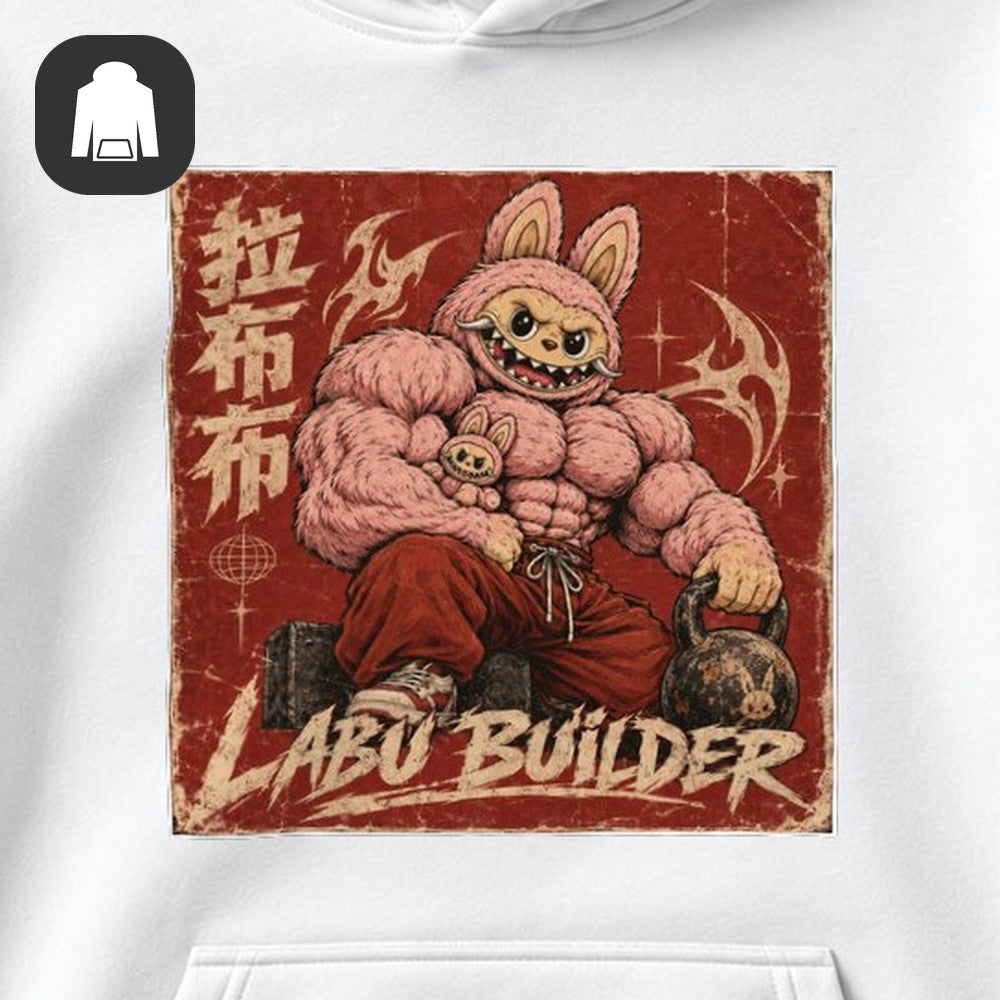 ХУДИ С ПРИНТОМ "Labu Builder"