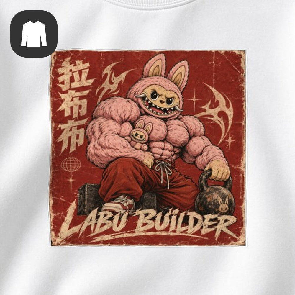 СВИТШОТ С ПРИНТОМ "Labu Builder"