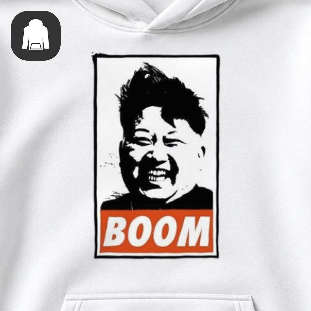 ХУДИ С ПРИНТОМ "Boom"