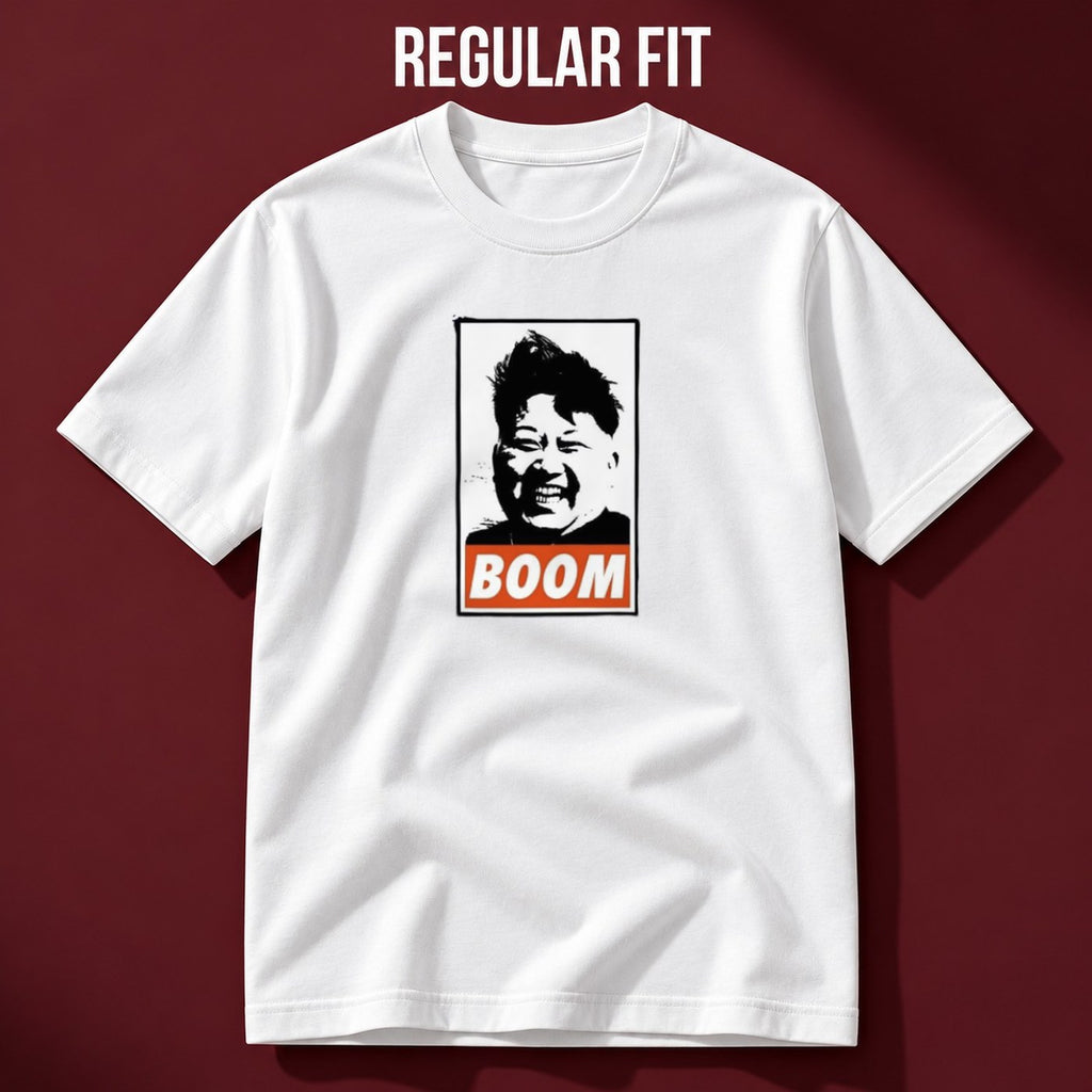 ФУТБОЛКА С ПРИНТОМ "Boom"