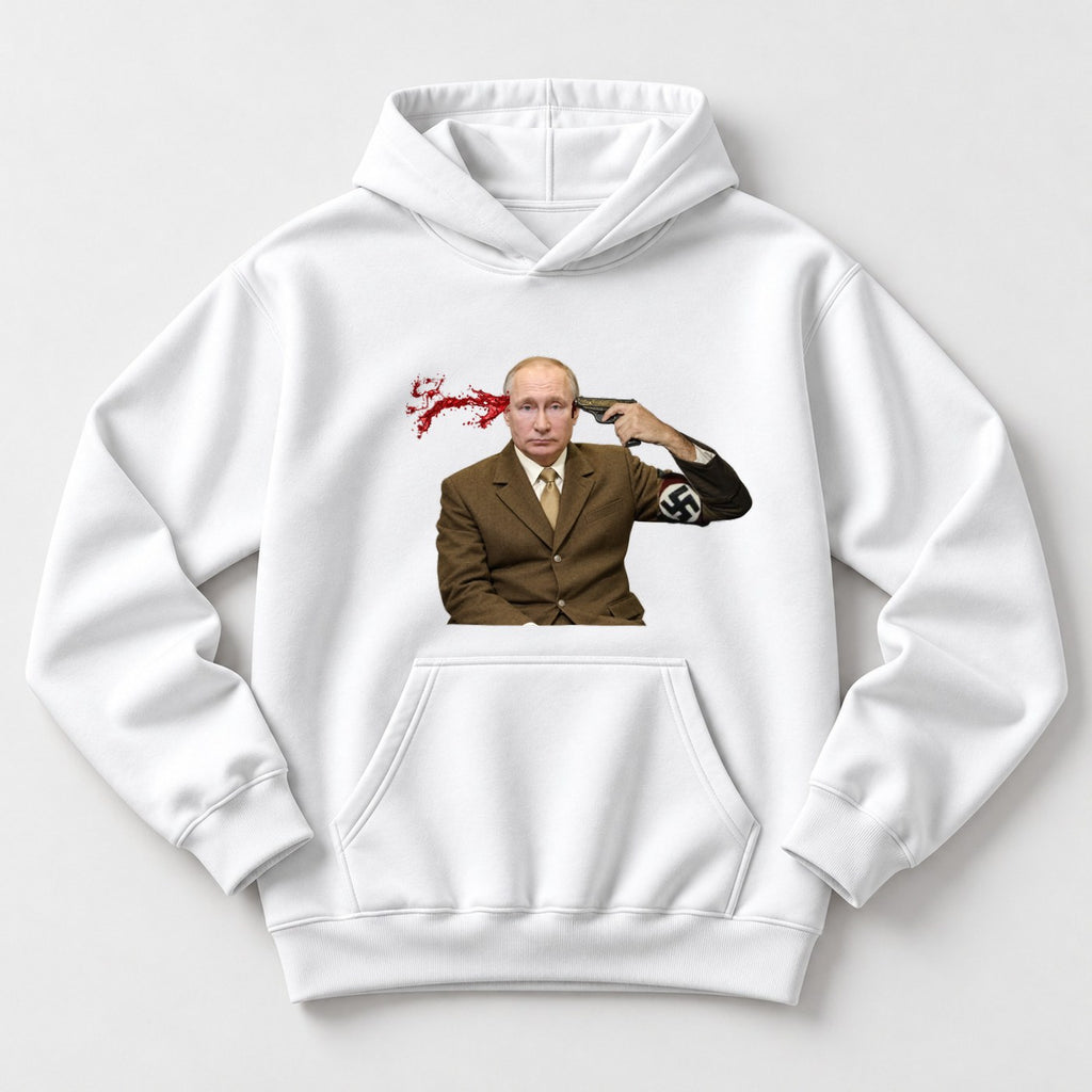 ХУДИ С ПРИНТОМ "С Пистолетом У Виска"