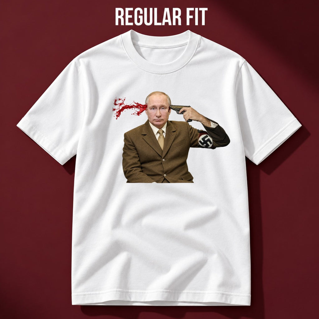 ФУТБОЛКА С ПРИНТОМ "С Пистолетом У Виска"