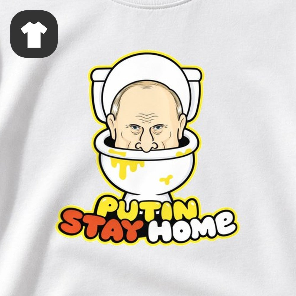 ФУТБОЛКА С ПРИНТОМ "Stay Home"