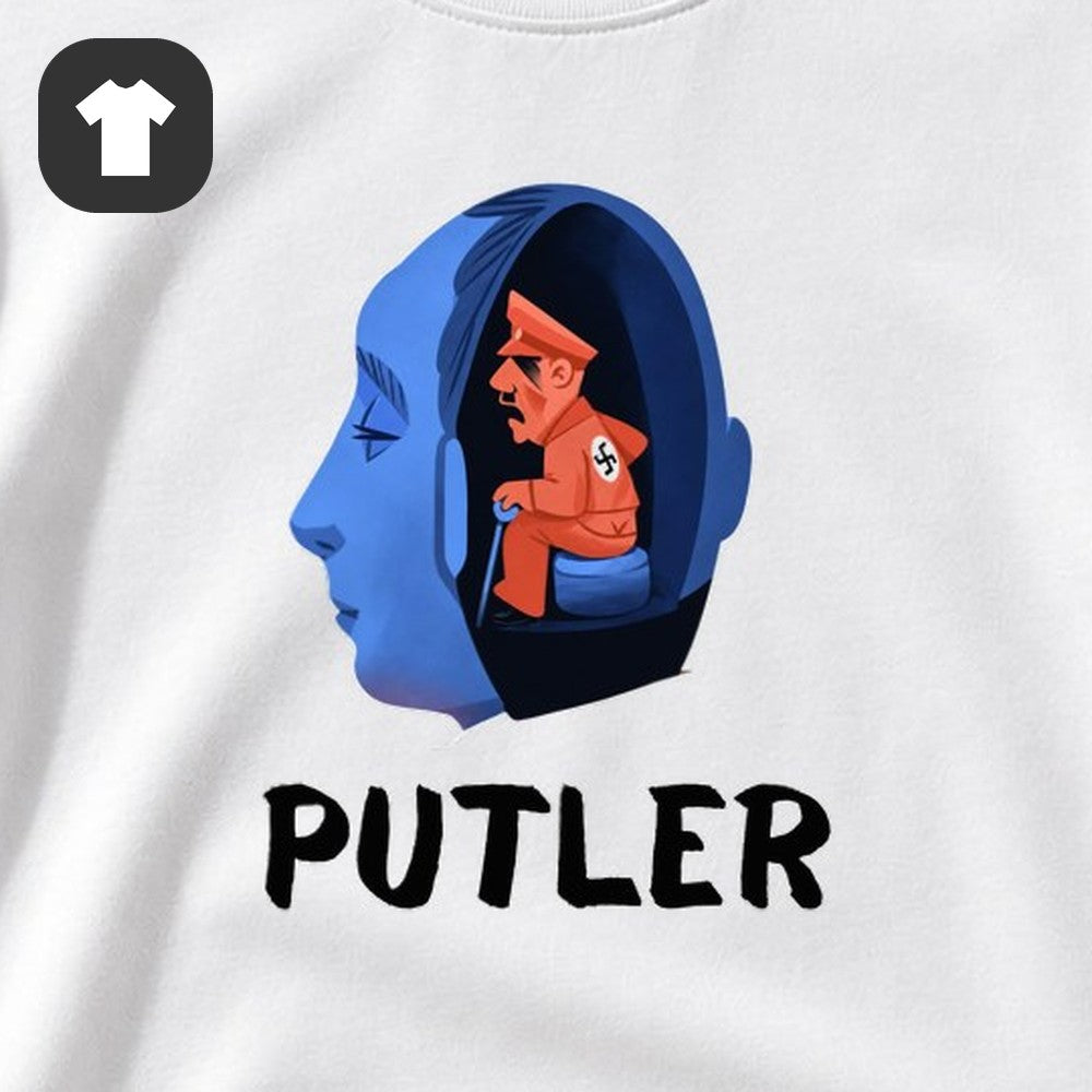 ФУТБОЛКА С ПРИНТОМ "Putler"