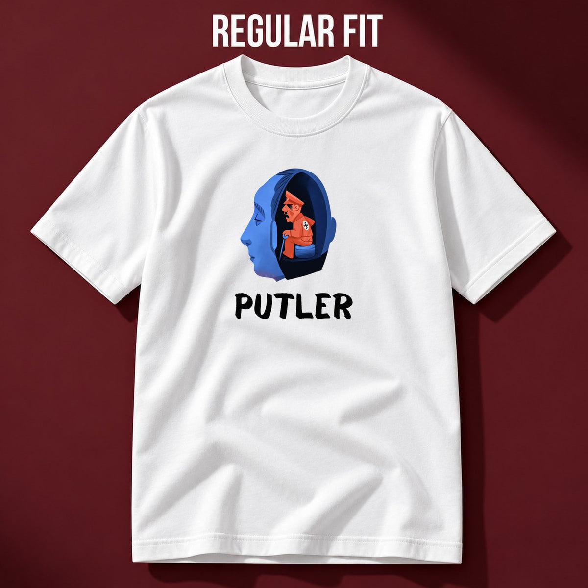ФУТБОЛКА С ПРИНТОМ "Putler"