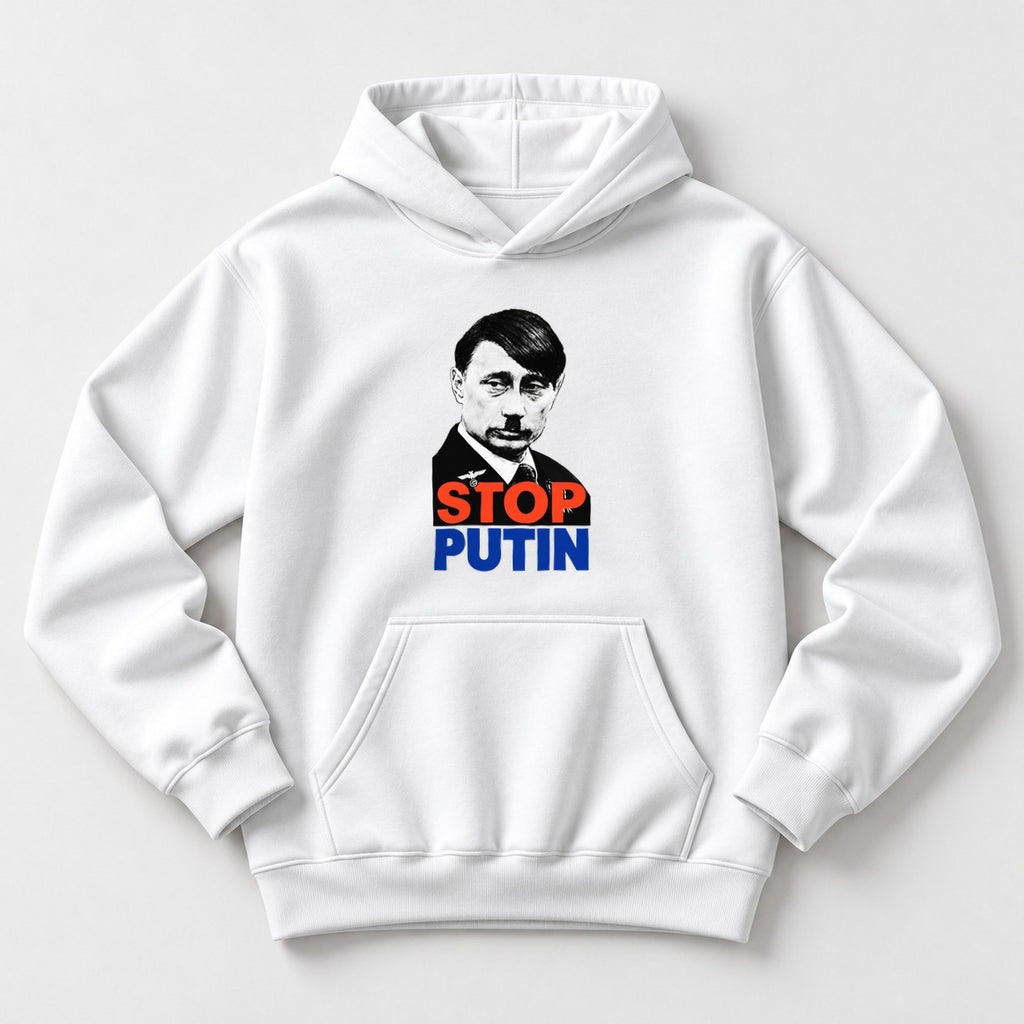 ХУДИ С ПРИНТОМ "Stop Putin"