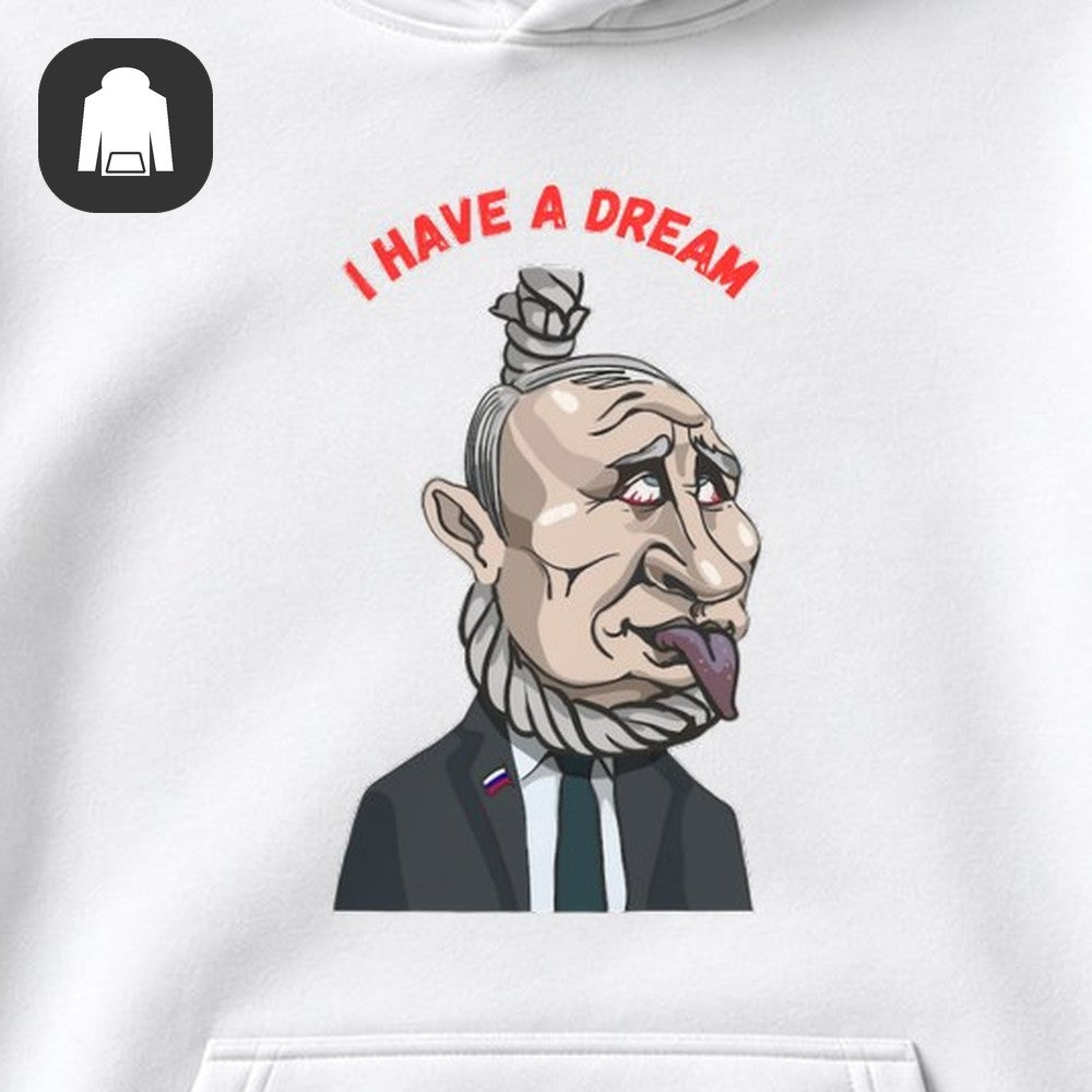 ХУДИ С ПРИНТОМ "I Have A Dream"