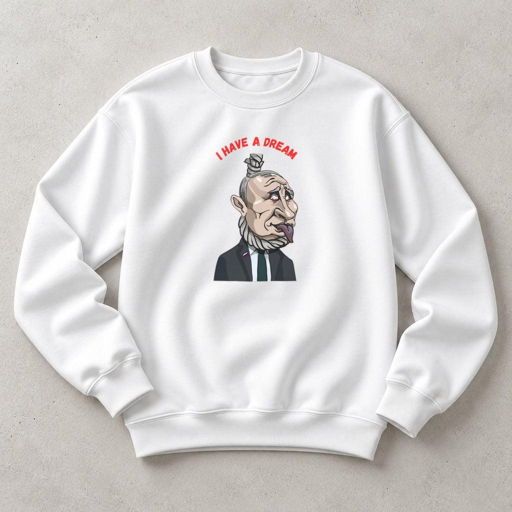 СВИТШОТ С ПРИНТОМ "I Have A Dream"