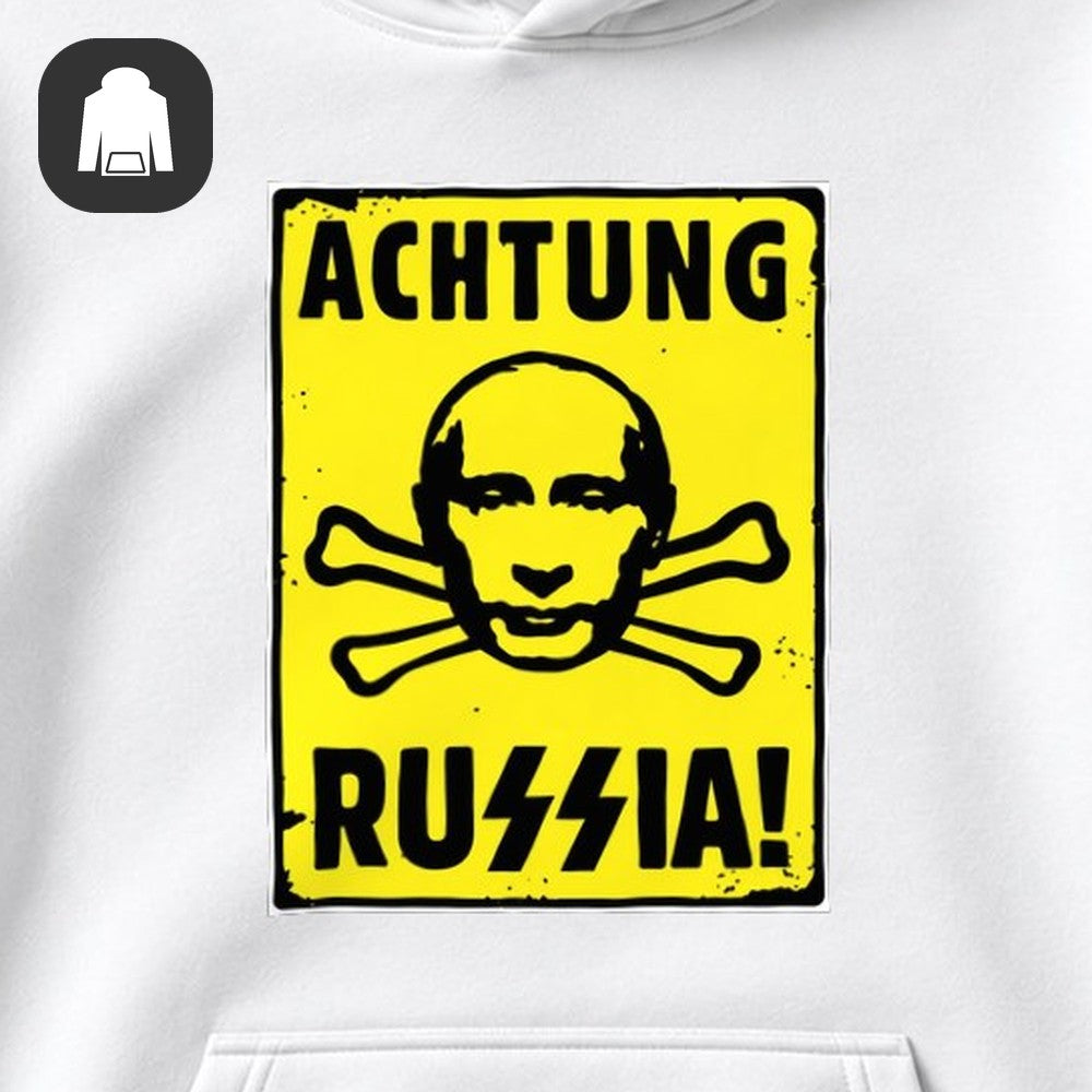 ХУДИ С ПРИНТОМ "Achtung"