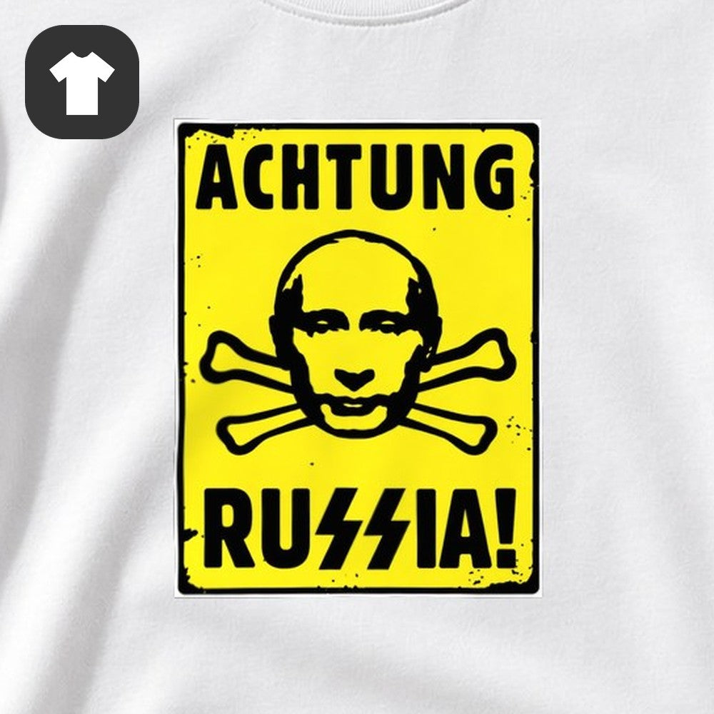 ФУТБОЛКА С ПРИНТОМ "Achtung"