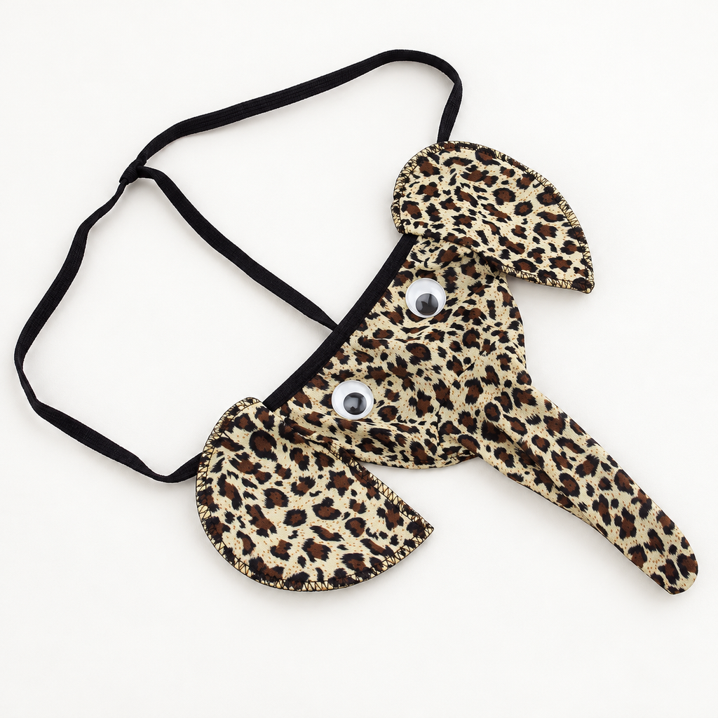 Elephant Thong — Leopard Print