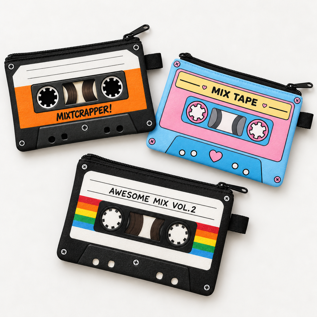Retro Cassette Tape Wallet